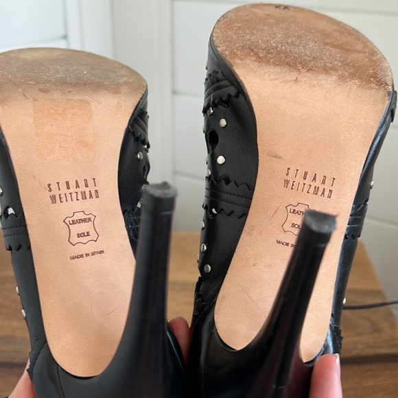 Studded Stuart Weitzman Booties. - Picture 17 of 17